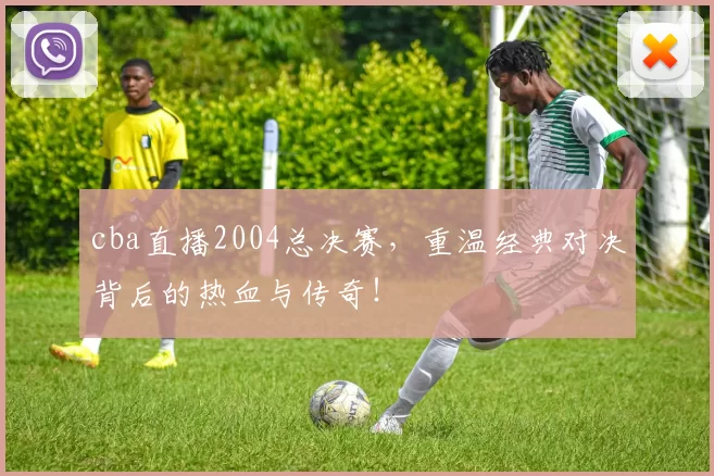 cba直播2004总决赛，重温经典对决背后的热血与传奇！